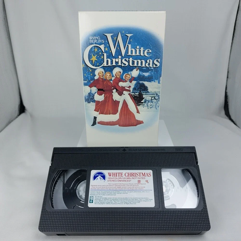 White Christmas VHS 1954 Irving Berlin's Bing Crosby- Danny Kaye Color